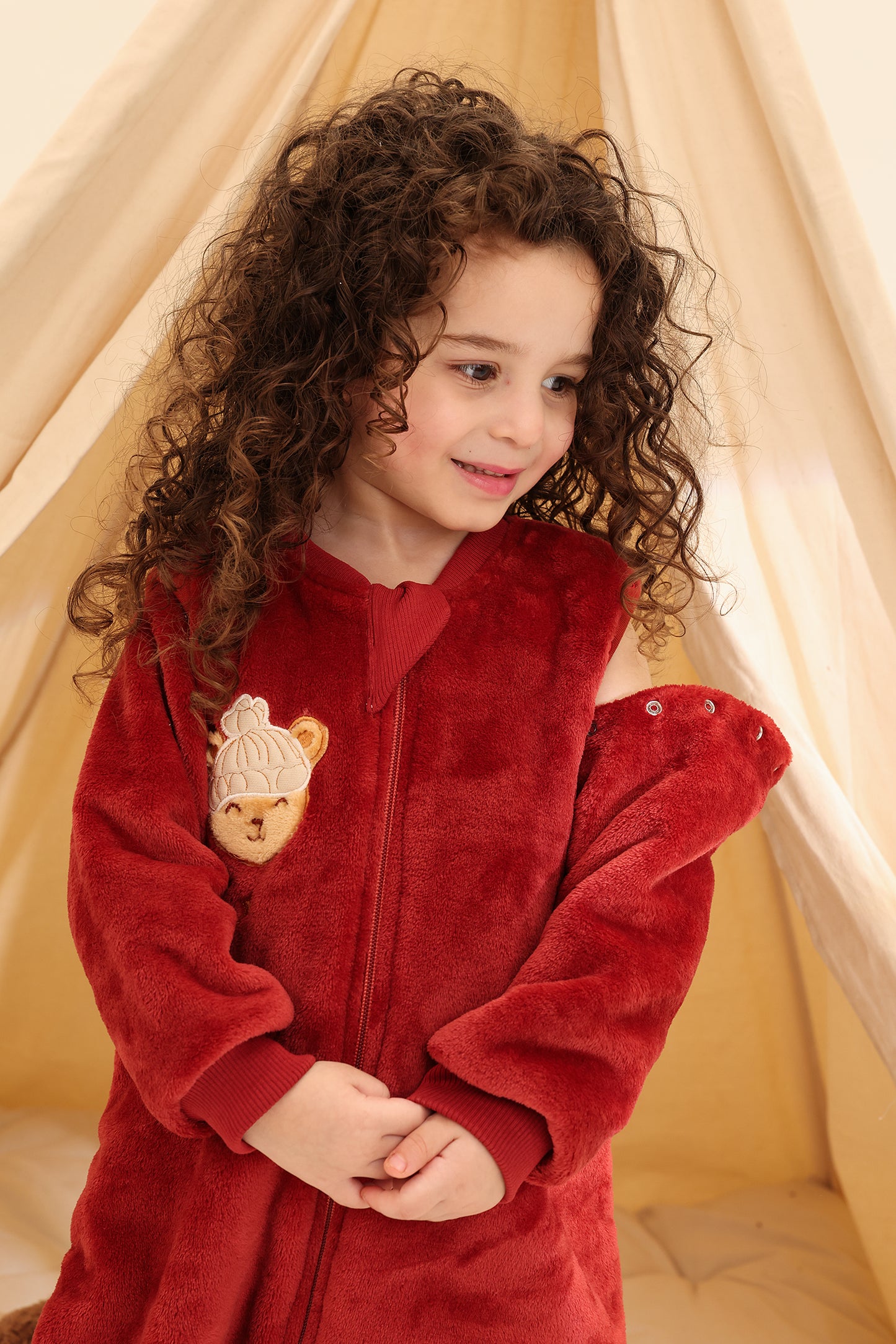 Little Bear Nap Fleece sleeping bag with Feet