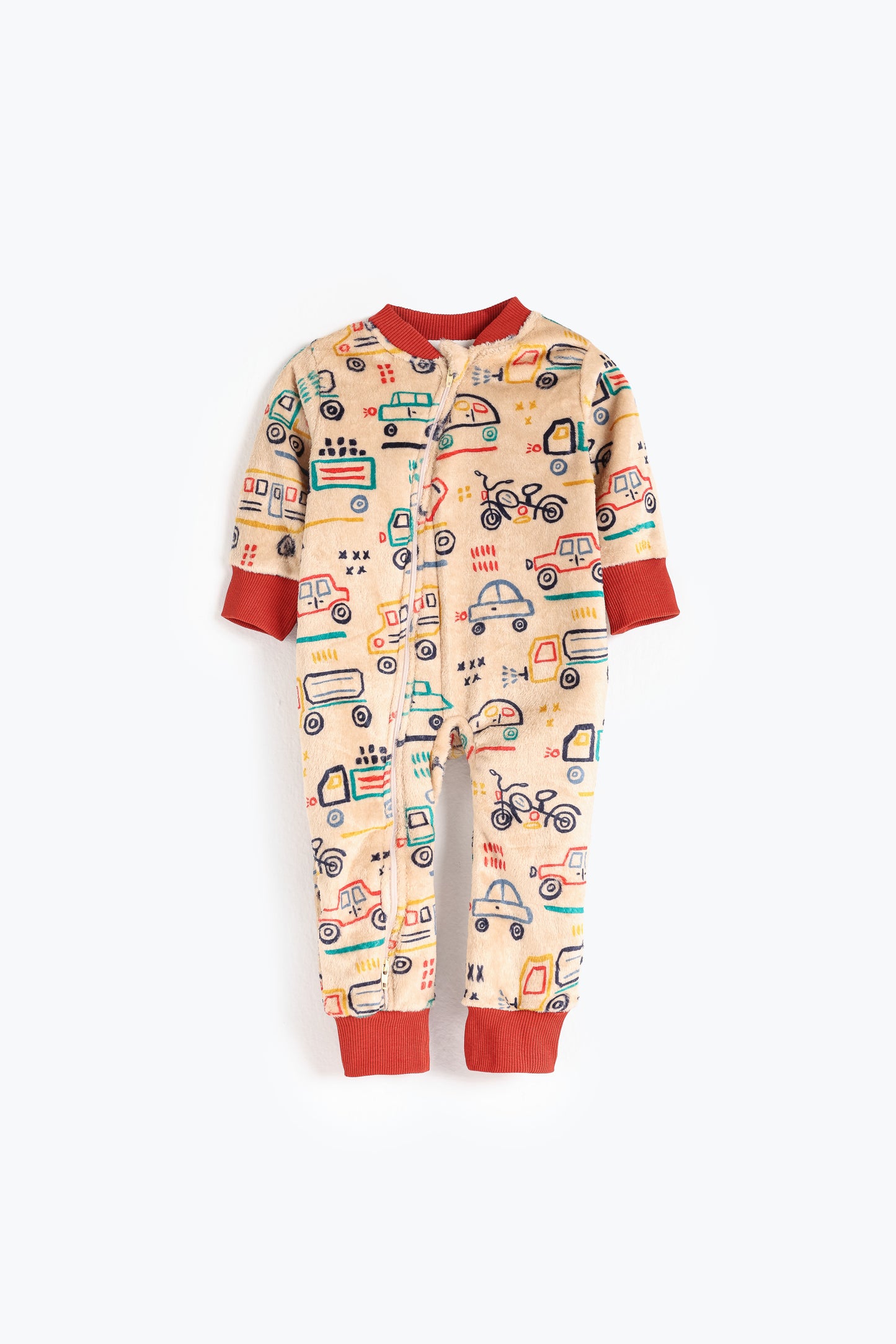 Little Racer Fleece Winter Sleepsuit