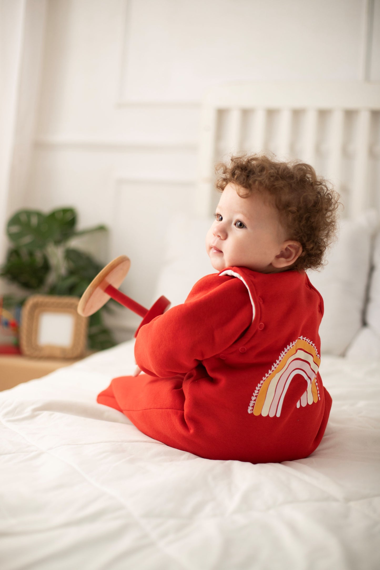 Crimson Rainbow Winter Cotton Sleeping bag