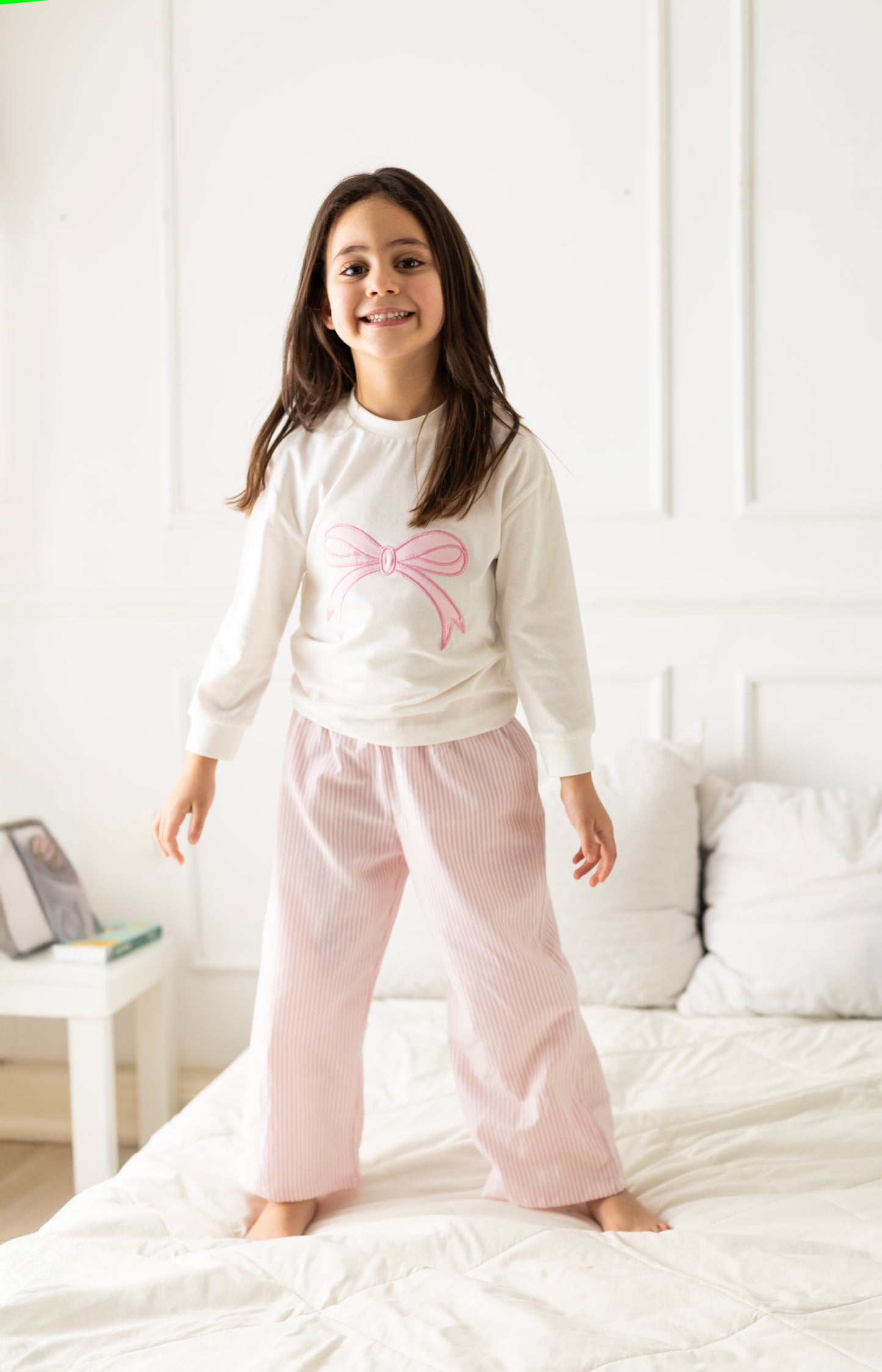 Blush Ribbon Pajama