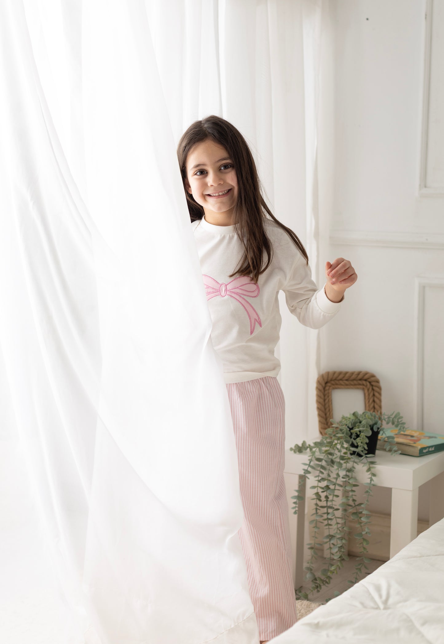 Blush Ribbon Pajama