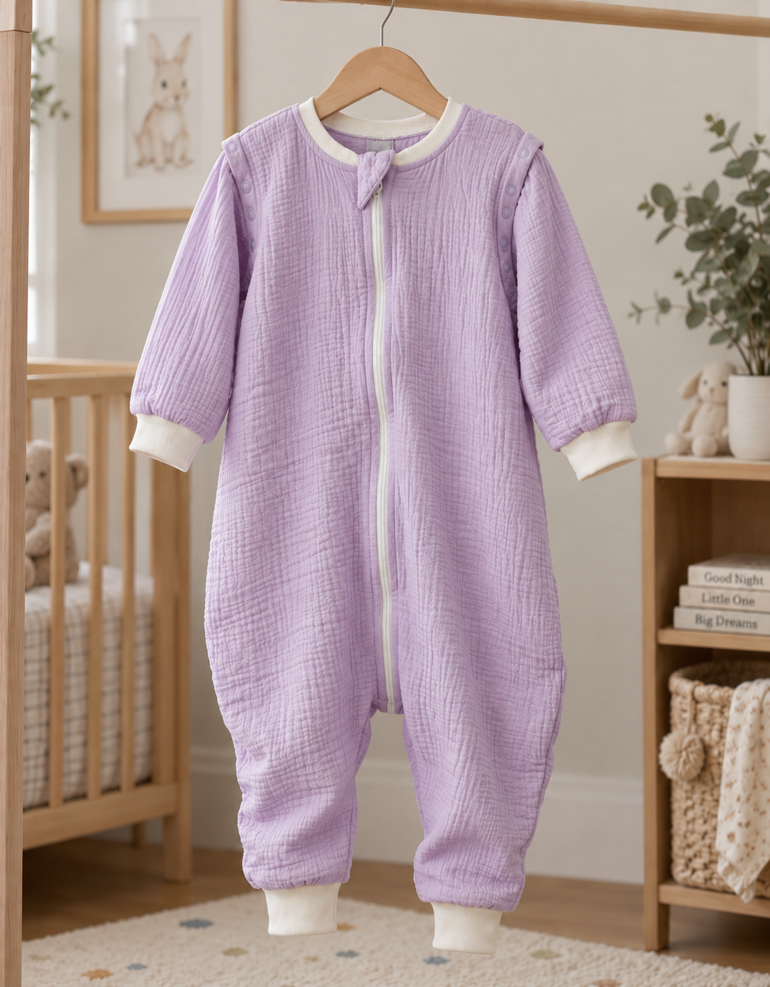 Lavender – Summer Breeze Sleeved Sleeping Bag with Feet