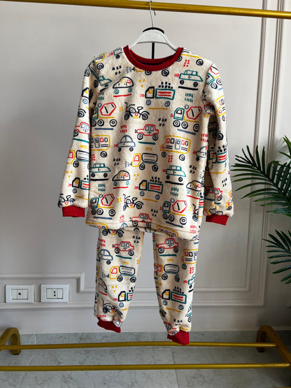 Little Racer Fleece Winter Pajama