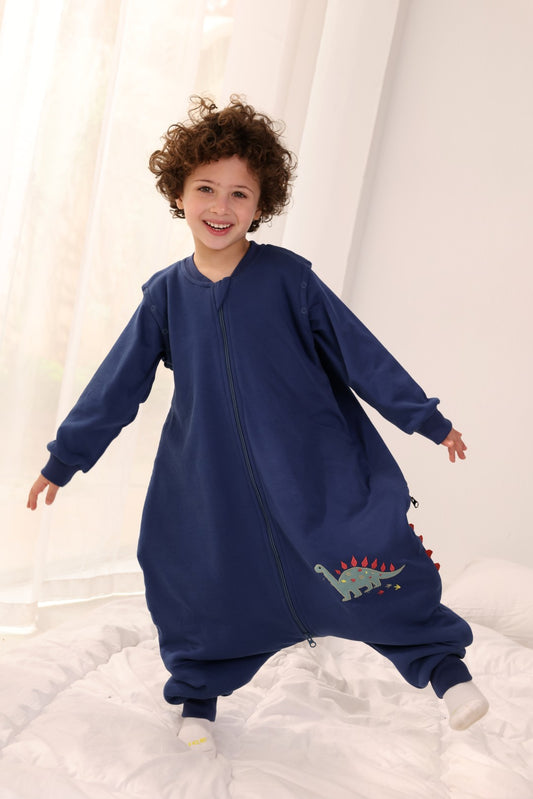 Dino Adventure Sleeved Sleeping Bag with Feet