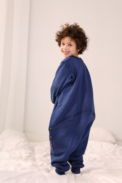 Dino Adventure Sleeved Sleeping Bag with Feet