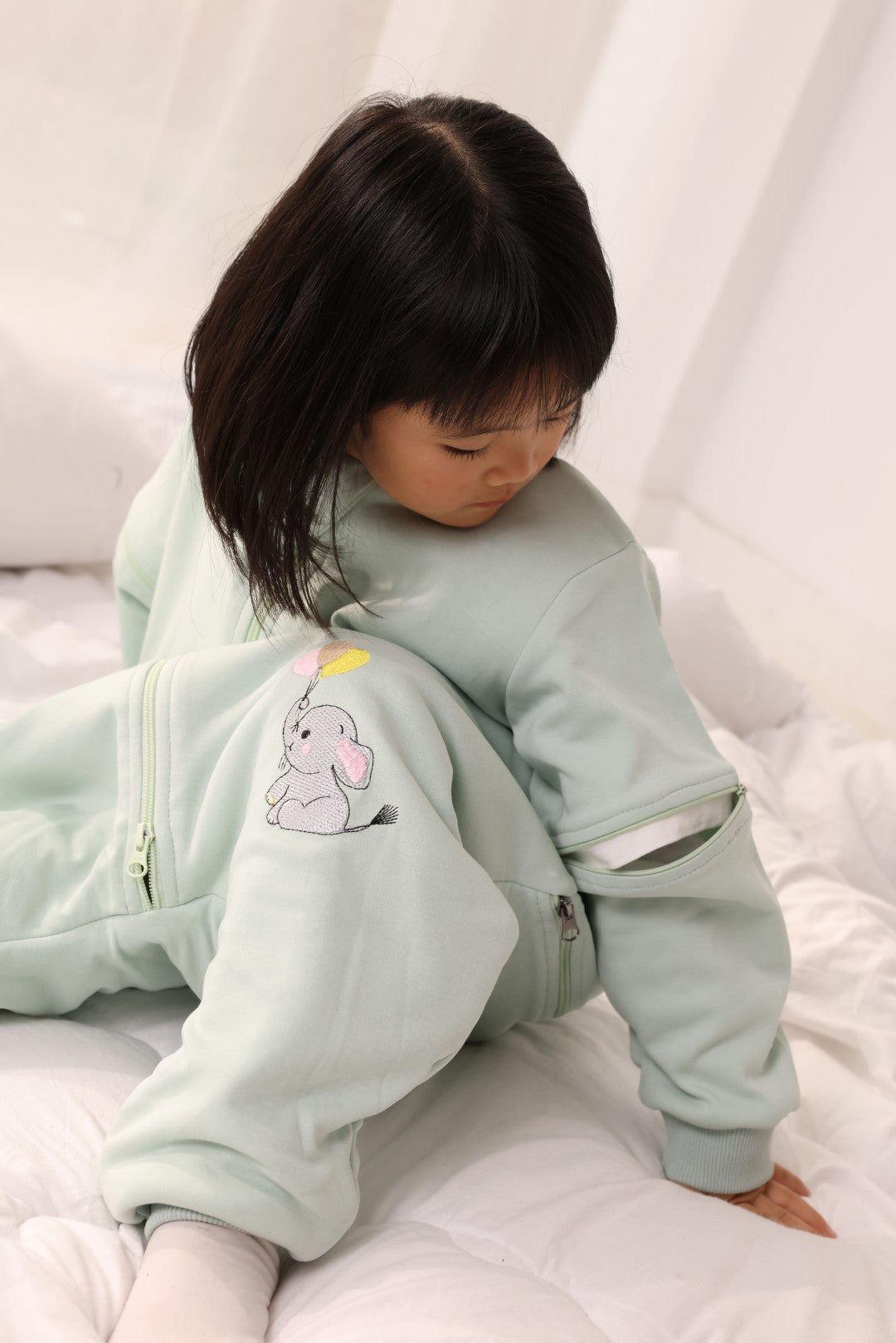 Mint Ellie Half-sleeved Sleeping Bag with Feet