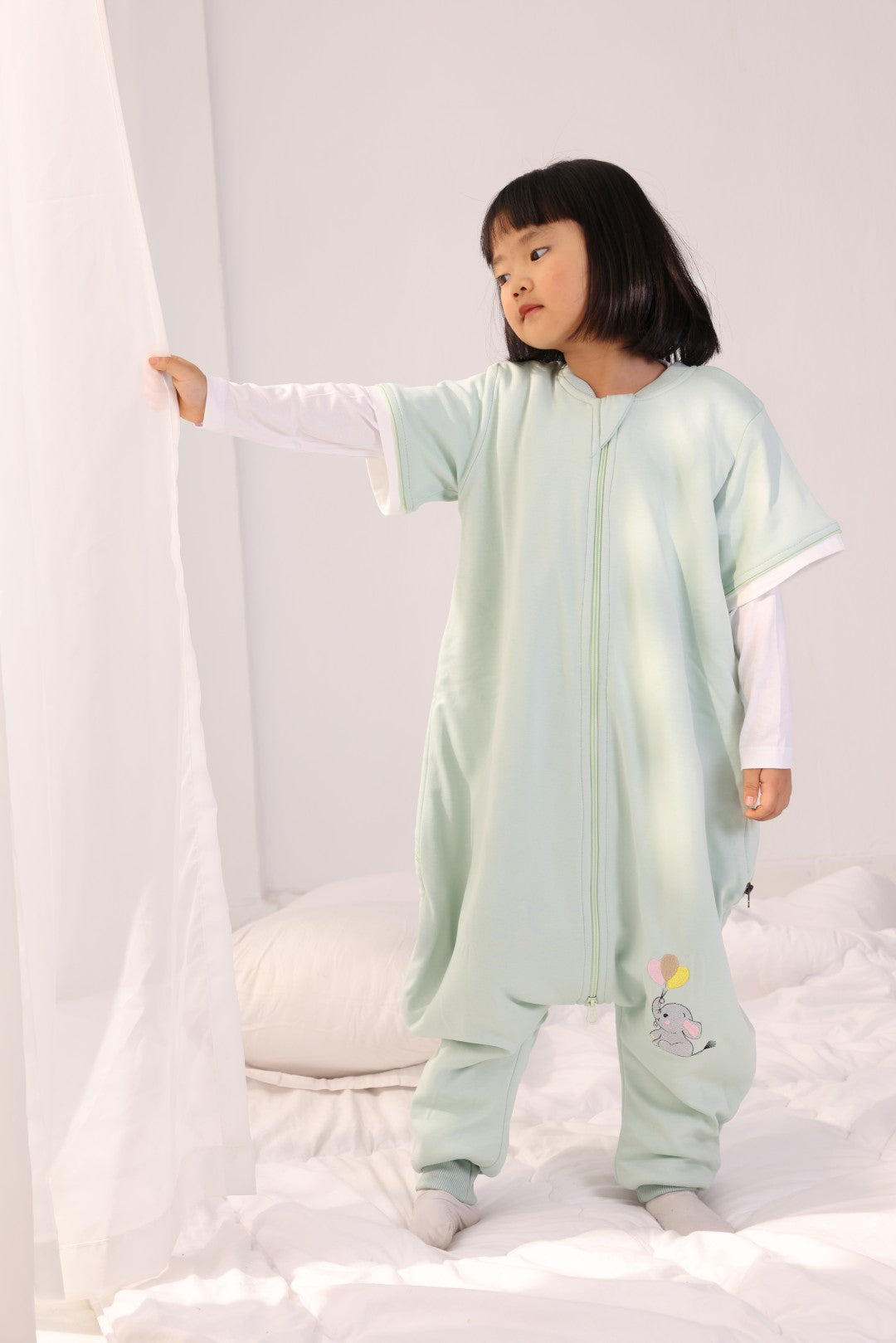 Mint Ellie Half-sleeved Sleeping Bag with Feet
