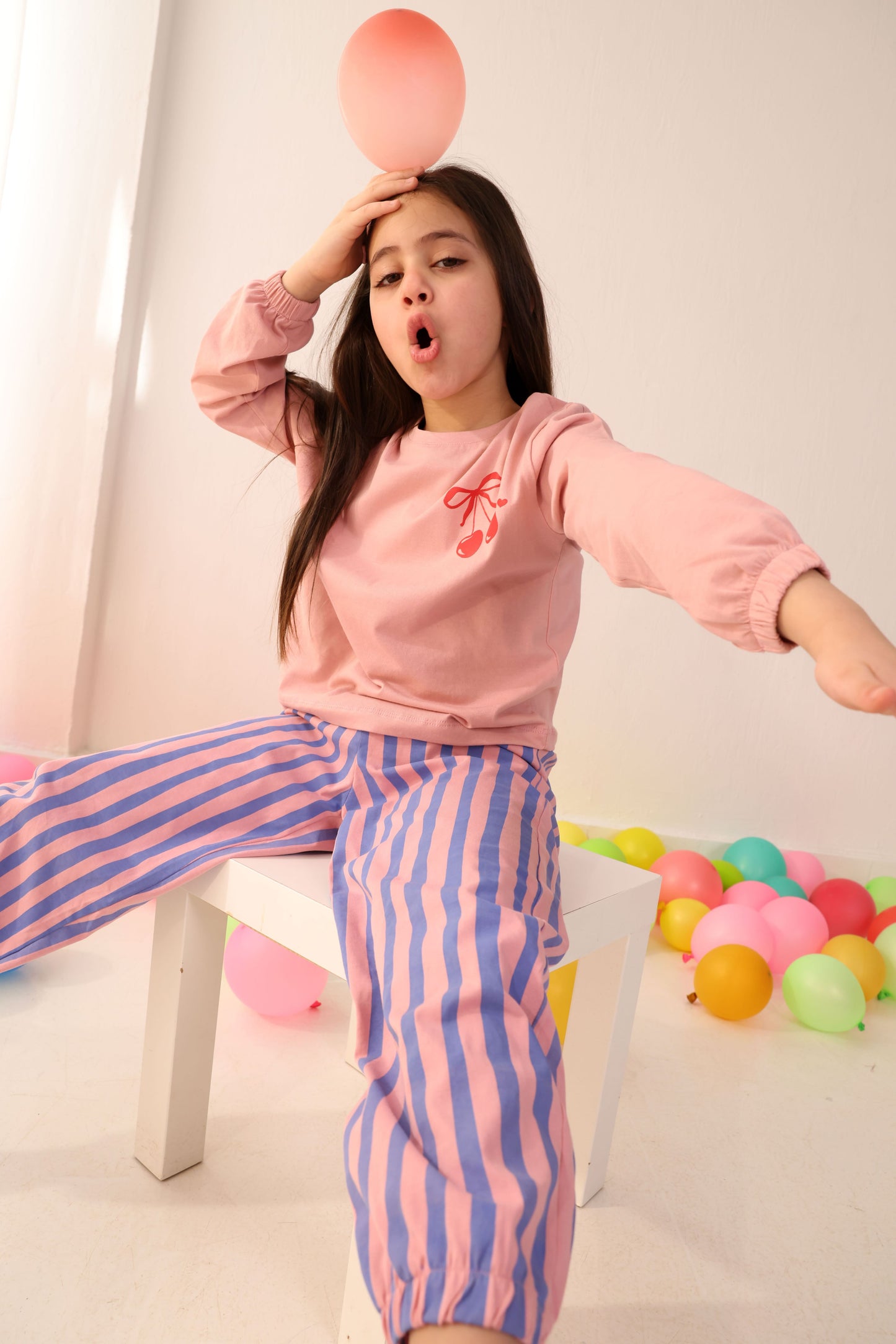 Cherry Stripe Dreams