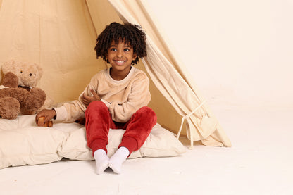 Monkey Snooze Fleece Pajama