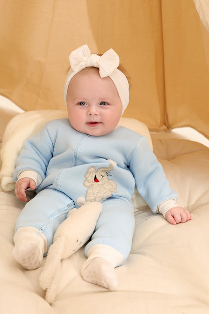 Snow Puff Winter Cotton Sleepsuit