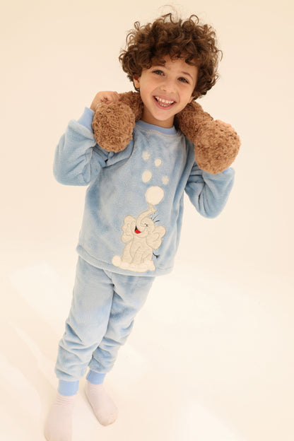 Snow Puff Fleece Pajama