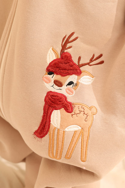 My Deer (Sleeveless) Winter Cotton  Sleeping bag with feet