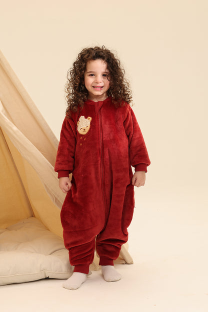 Little Bear Nap Fleece sleeping bag with Feet