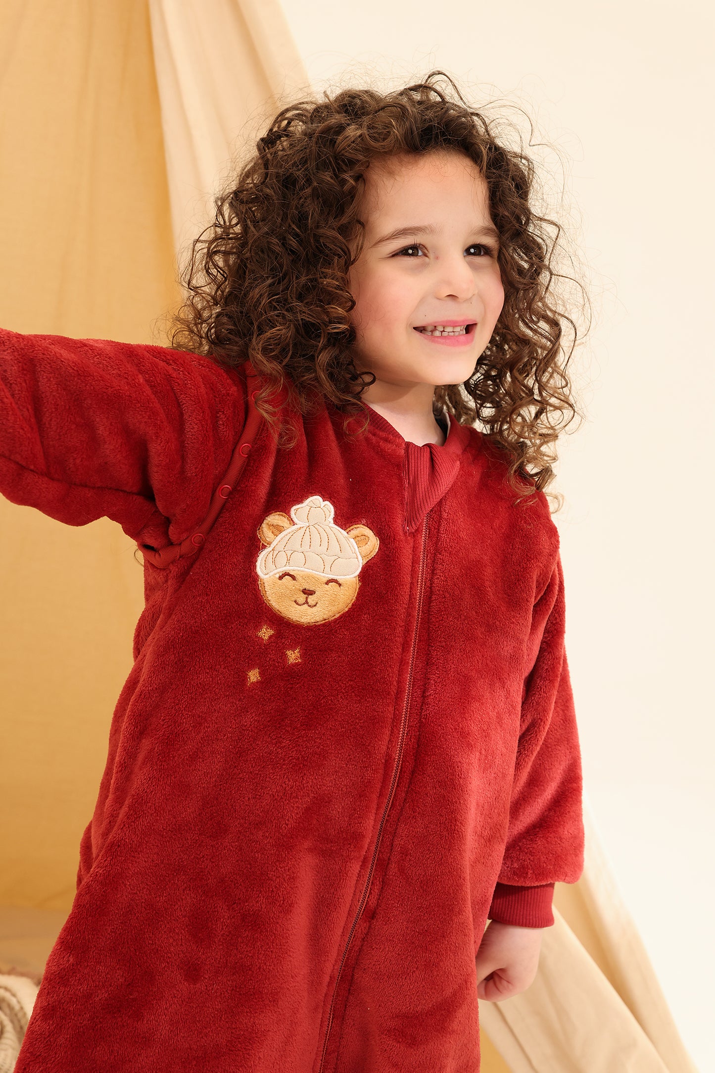 Little Bear Nap Fleece sleeping bag with Feet