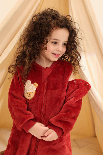 Little Bear Nap Fleece sleeping bag with Feet