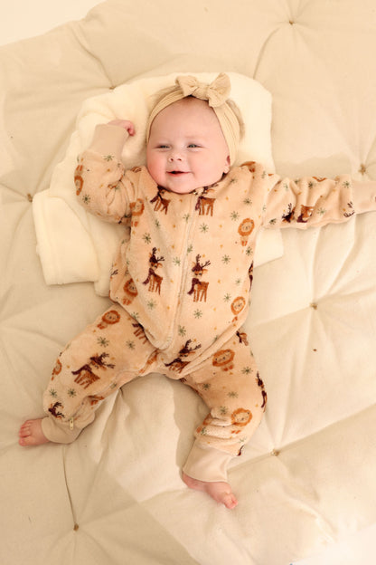 Winter Friends Winter Fleece Sleepsuit