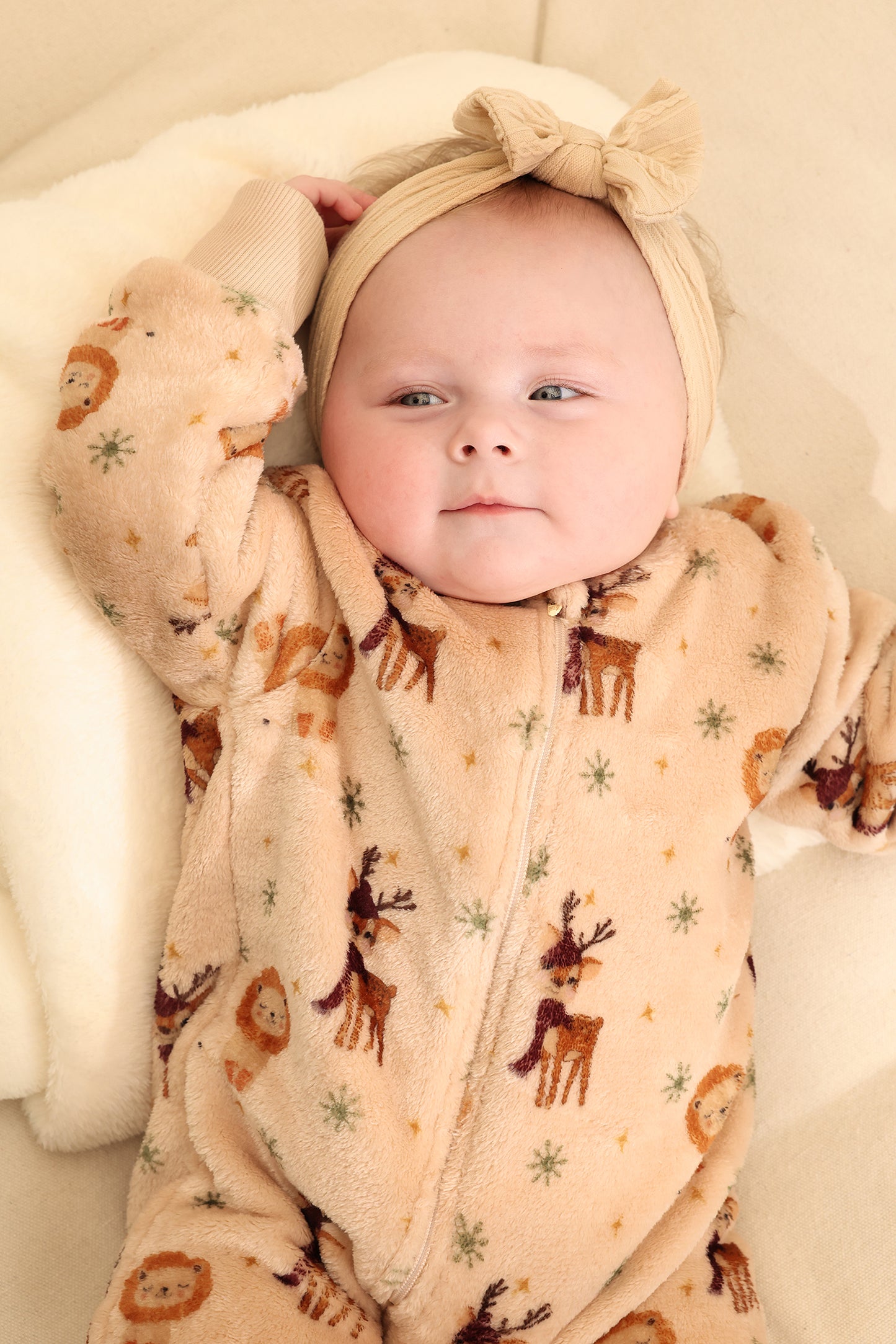 Winter Friends Winter Fleece Sleepsuit