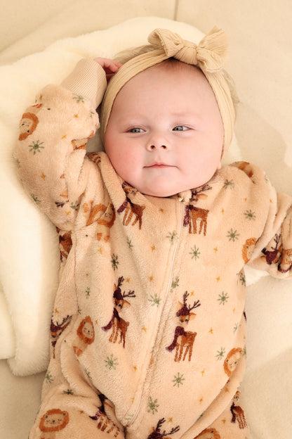 Winter Friends Winter Fleece Sleepsuit