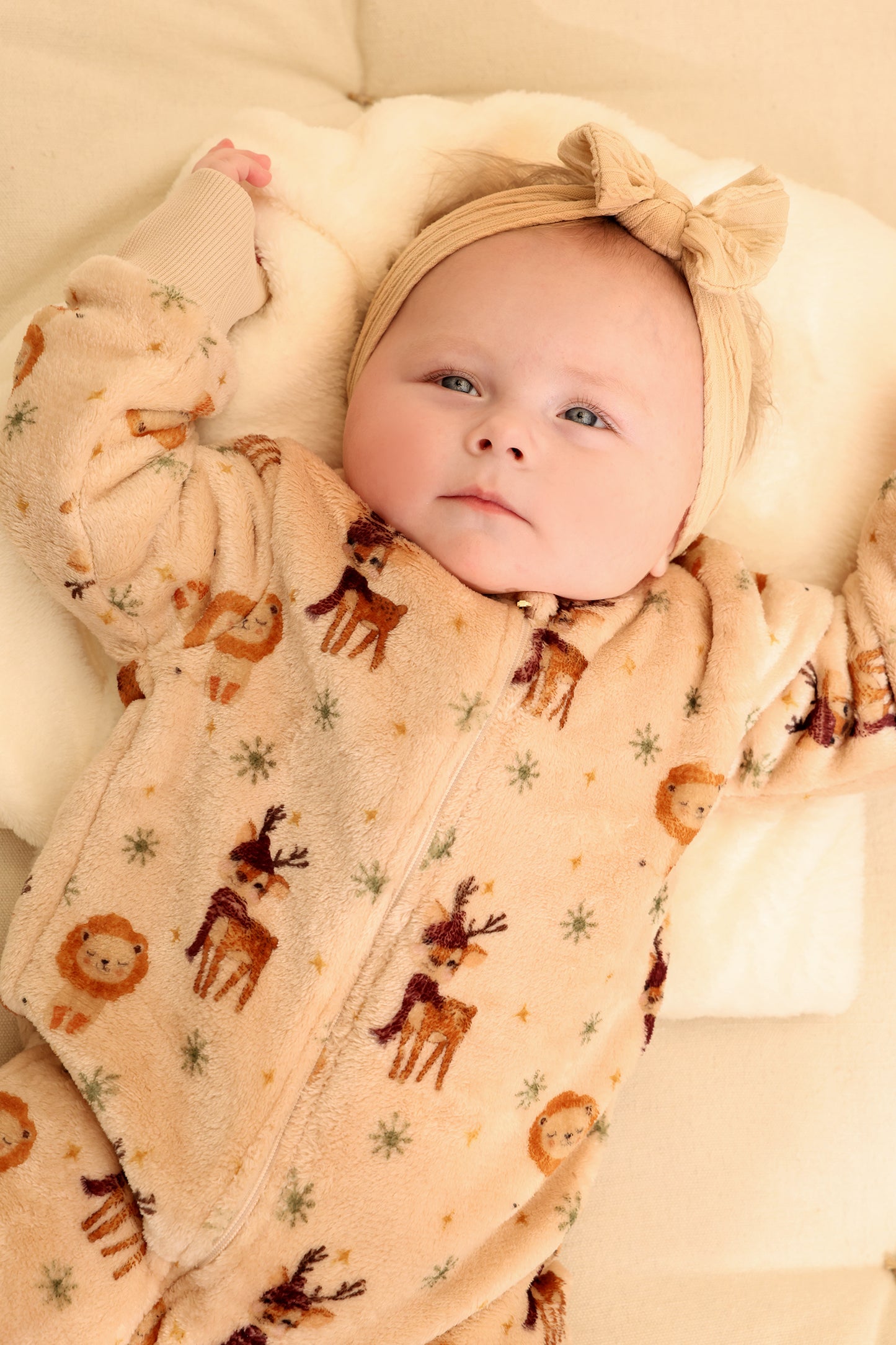 Winter Friends Winter Fleece Sleepsuit