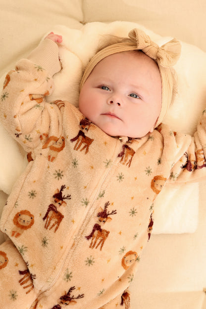 Winter Friends Winter Fleece Sleepsuit