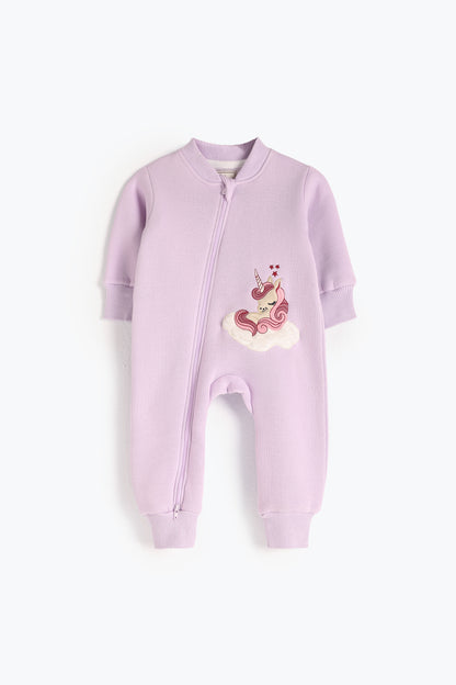 Unicorn Dream Winter Cotton Sleepsuit
