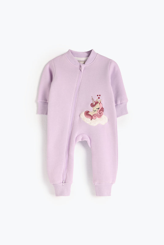 Unicorn Dream Winter Cotton Sleepsuit