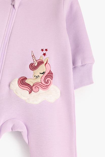 Unicorn Dream Winter Cotton Sleepsuit