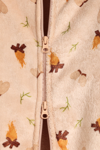 Winter Camp Fleece Sleeping bag (One Layer)