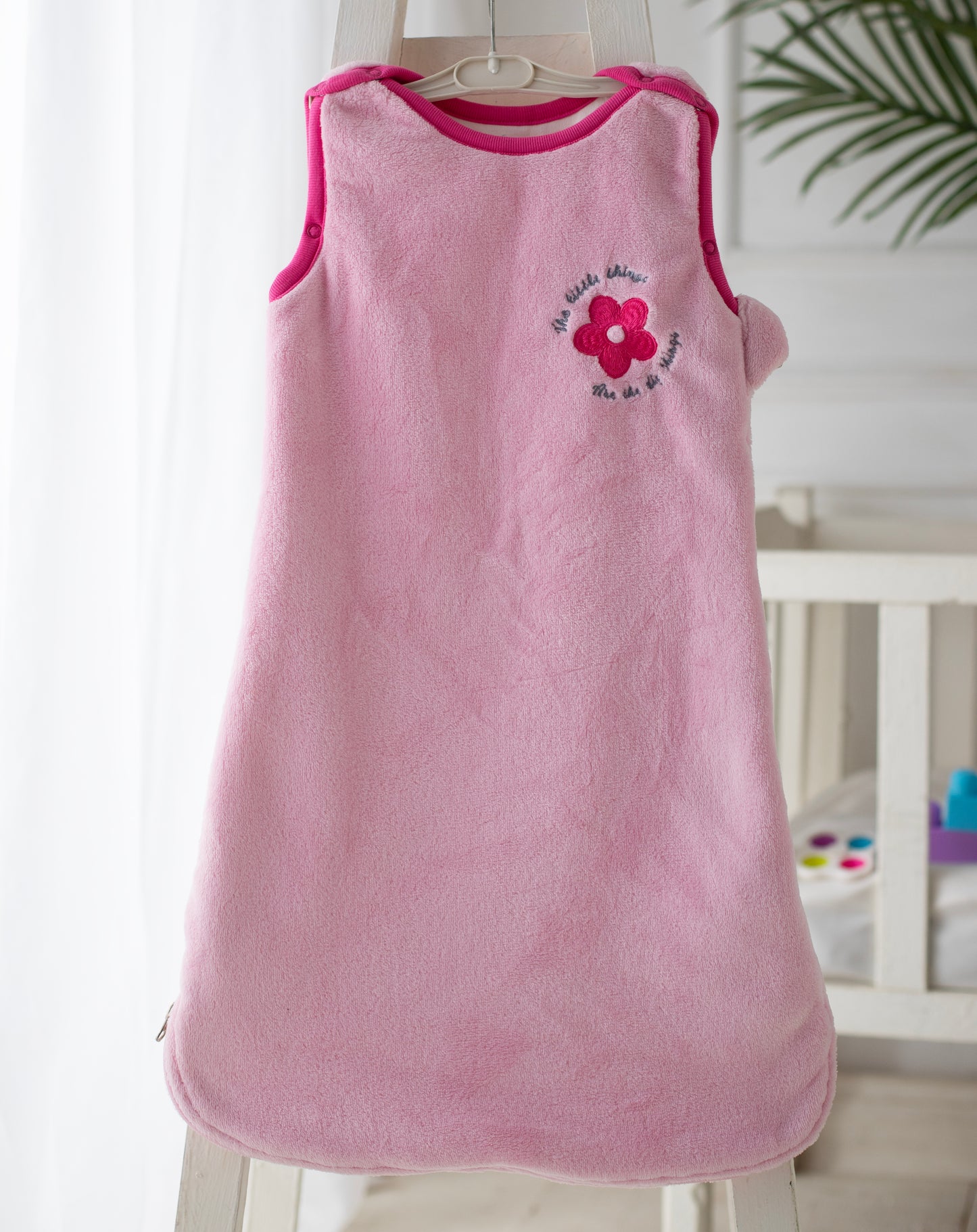 Floral Pink (Newborn) Winter FleeceSleeping bag