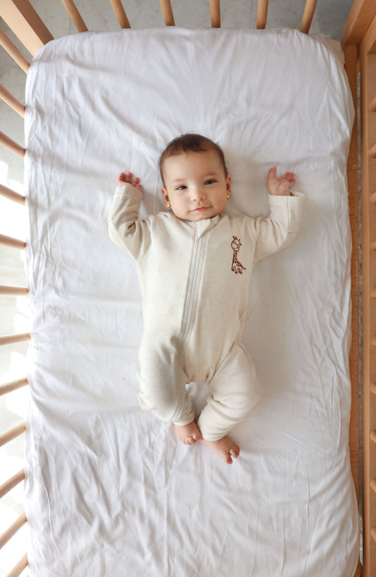 Two-way zipper Sleepsuit