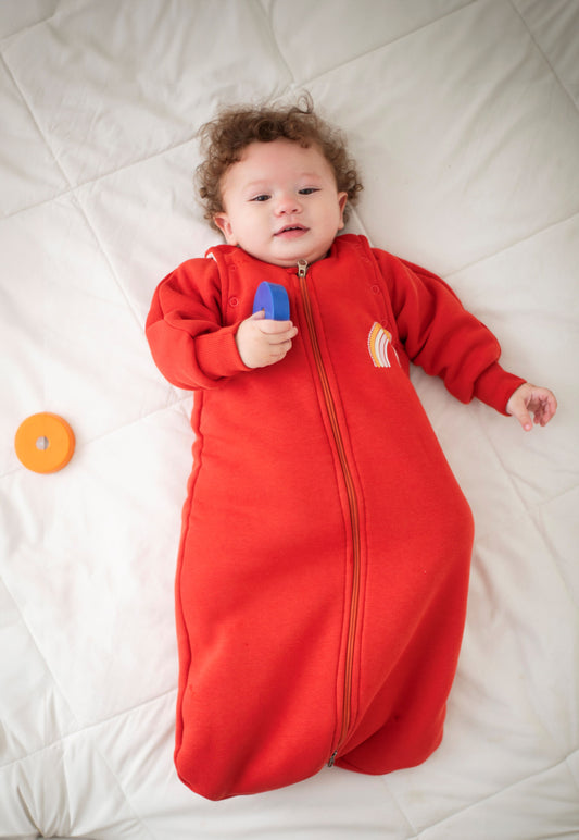 Crimson Rainbow Winter Cotton Sleeping bag