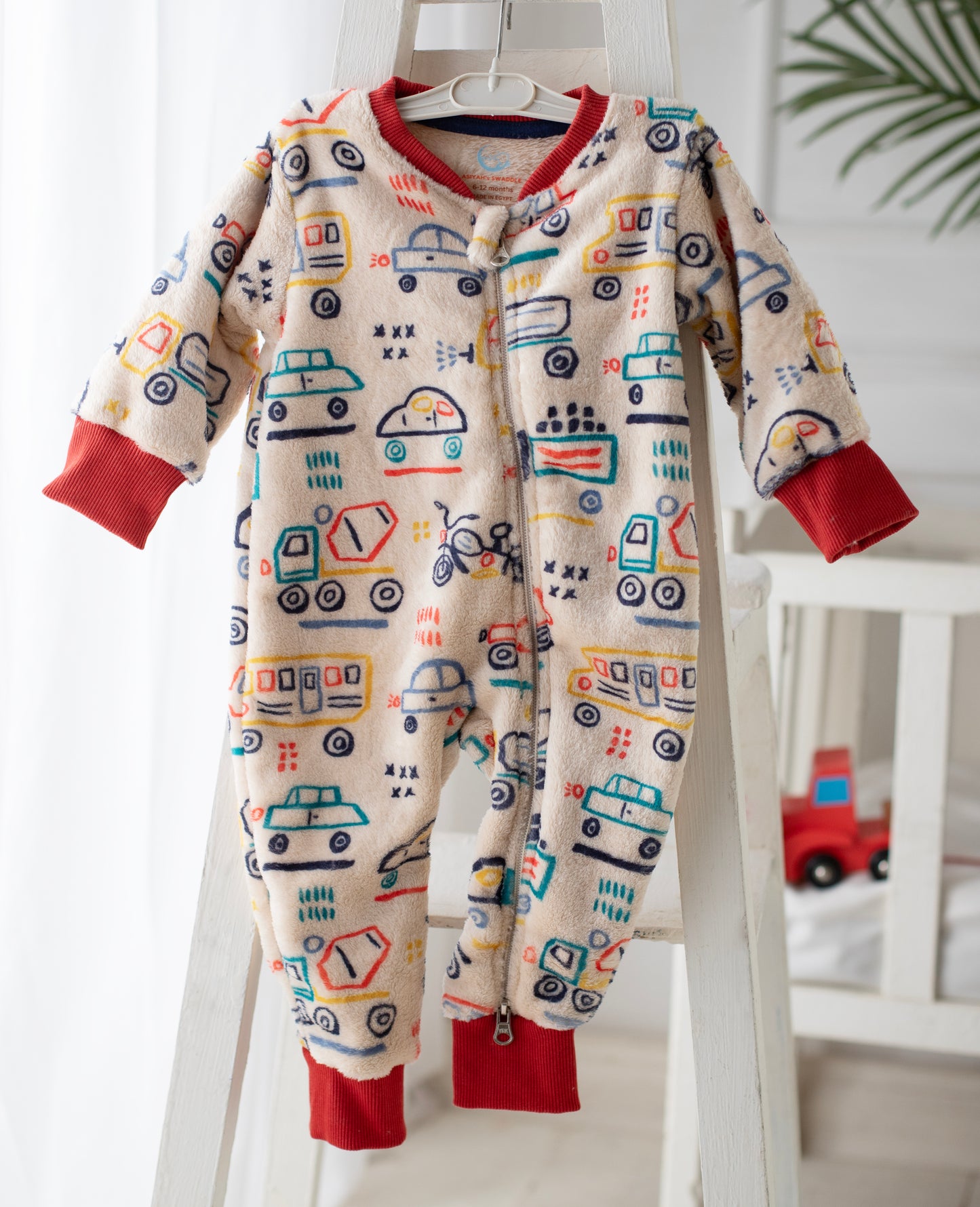 Little Racer Fleece Winter Sleepsuit