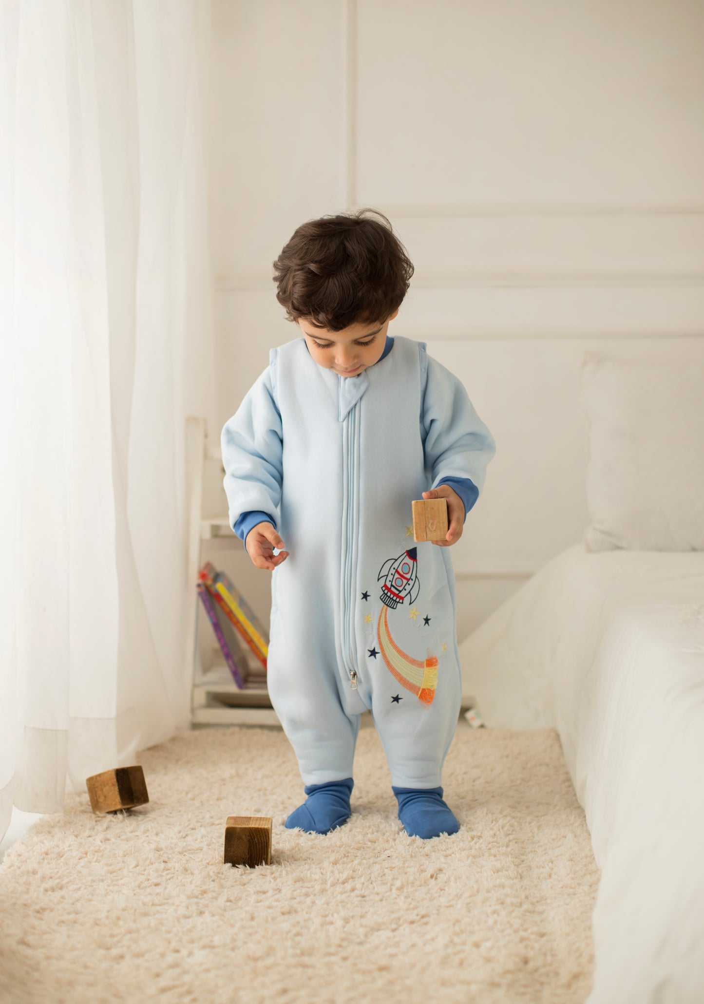 Winter Cotton Sleeping Bag - Rocket Snoozer