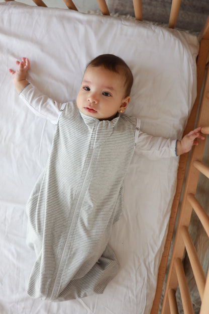 Grey Striped Transition Swaddle