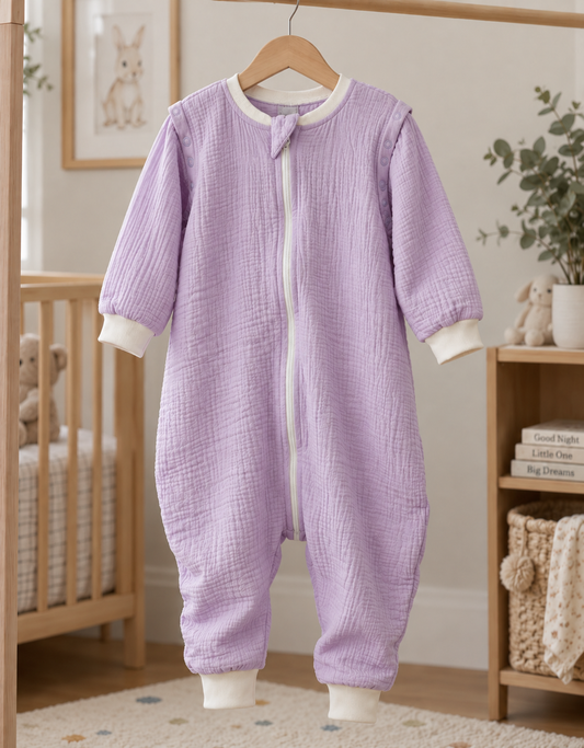 Lavender – Summer Breeze Sleeved Sleeping Bag with Feet