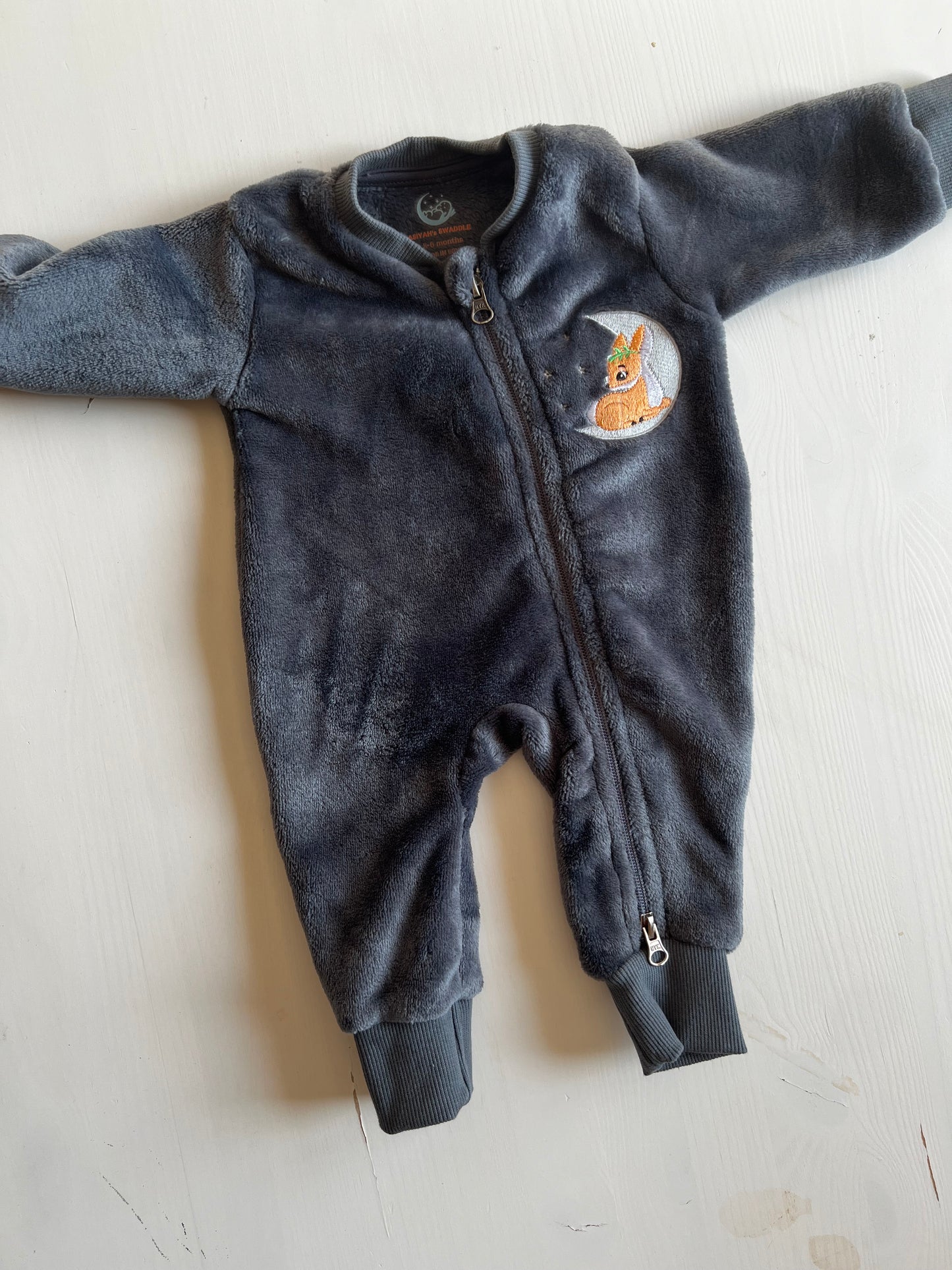 Serene Forest Fleece Winter Sleepsuit